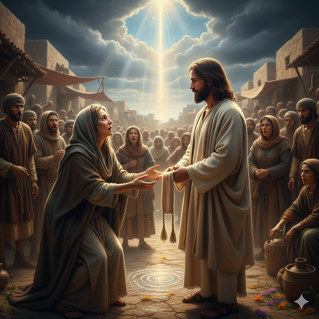 O Toque Que Parou o Sangue e Moveu o Céu